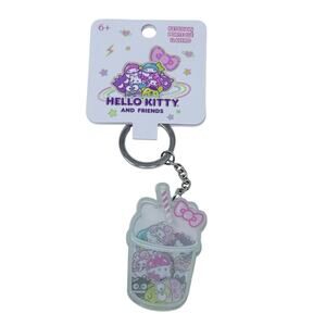 Sanrio Hello Kitty And Friends Boba Cup Shaker Keychain By Loungefly Kawaii Kpop